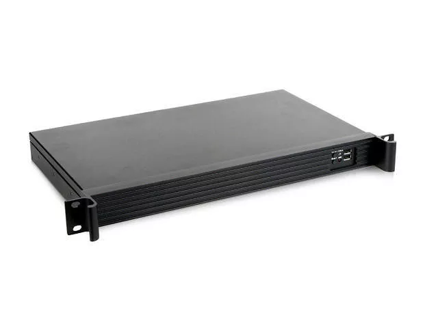 iStarUSA D-118V2-ITX Rack mountable - Mini ITX - Server Chassis - Black