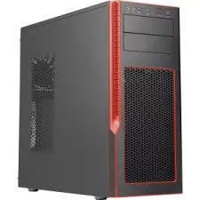 Supermicro CSE-GS5B-000R Mid-Tower Chassis (Black / Red)