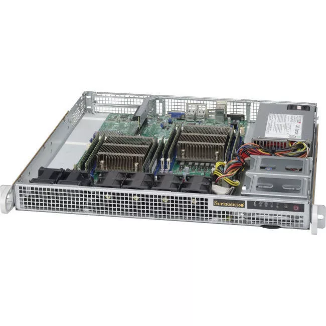 Supermicro CSE-514-505 CHASSIS,  NR COMPLETE 1U SC514 SINGLE 500W PWS CHASSIS