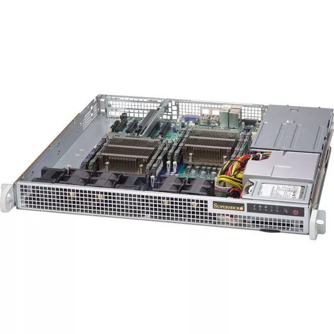 Supermicro CSE-514-R400C SuperChassis 514-R400C (No Paint) 1U Server Case