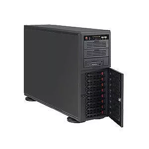 Supermicro CSE-743T-665B SuperChassis SC743T-665B 4U Rackmount Enclosure - 11 Bays - 665W - Black
