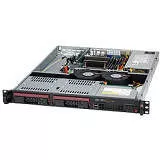 Supermicro CSE-811TQ-441B 1U Rackmount Chassis - 440W PSU