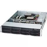 Supermicro CSE-825TQC-R740LPB SuperChassis Server Case - Rack-mountable - Black - 2U