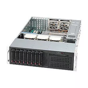 Supermicro CSE-835TQ-R920B SuperChassis SC835TQ-R920B 3U Enclosure - Rack-mountable - Black