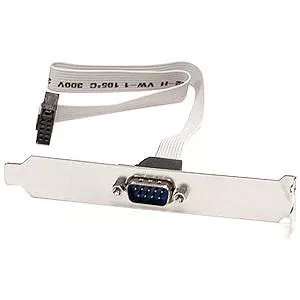Supermicro CBL-0010L 9-pin Serial Port Cable with LP Bracket