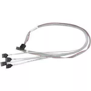 Supermicro CBL-SAST-0631 Data Transfer Cable - 55cm - SAS/SATA - MiniSAS to 4x SATA