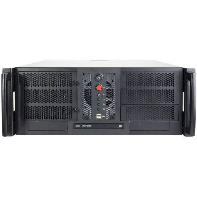 Chenbro RM41300-F1 4U Rack Chassis - 4x GPU - 3x 5.25" Bay - 7x Slot