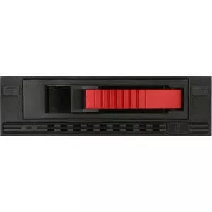 iStarUSA T-7M1-SATA-RED 1x 5.25" Bay Audio SATA/SAS 6.0 Gb/s Mobile Rack (Red)