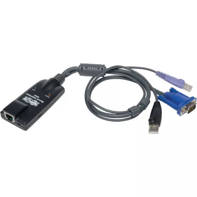 Tripp Lite B055-001-UV2CAC USB SERVER INTERFACE UNIT VIRTUAL MEDIA & CAC B064 CAT5 KVM TAA