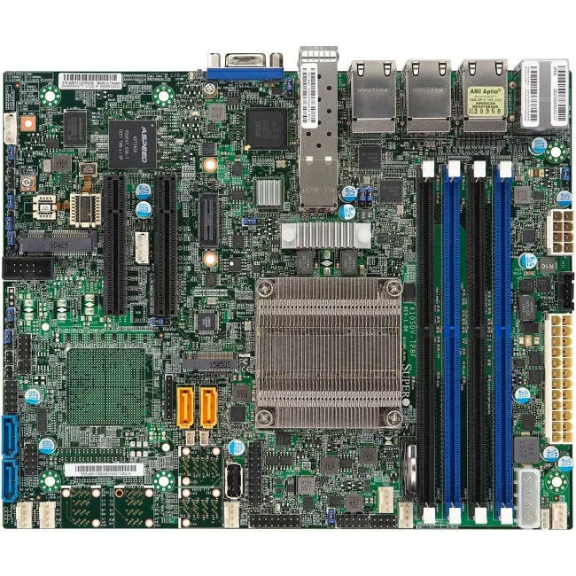 Supermicro MBD-X10SDV-2C-TP4F-O Server Motherboard - Socket BGA-1667 - Intel 4x DDR4 - RAID - 1x M.2 - Flex ATX