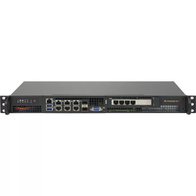 Supermicro SYS-5018D-FN8T 1U Rack Server - Intel Xeon D-1518 - Serial ATA/600 Controller