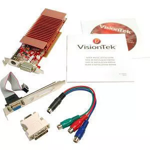 VisionTek 900321 Radeon 3450 SFF 512MB DDR2 PCI DMS59 (2xDVI-I)