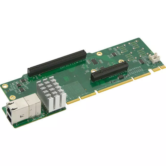 Supermicro AOC-2UR8N4-I2XT 2U Ultra Riser with 2-port 10Gbase-T & 4 NVMe Ports