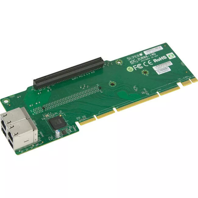 Supermicro AOC-2UR66-I4G 2U Ultra Riser with 4-Port GbE