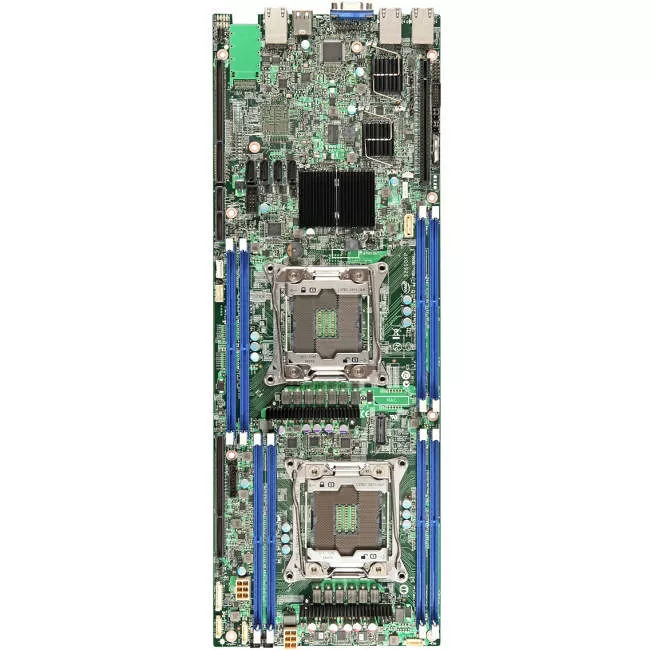 Intel BBS2600KPR Server Motherboard - 2x Socket LGA 2011-v3 - Intel C612 - 8x DDR4 - RAID - 1x PCIe x16 - Proprietary Form Factor