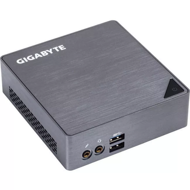 GIGABYTE GB-BSI5-6200 BRIX Desktop Computer - Intel Core i5 i5-6200U 2.30 GHz DDR3L SDRAM - Mini PC