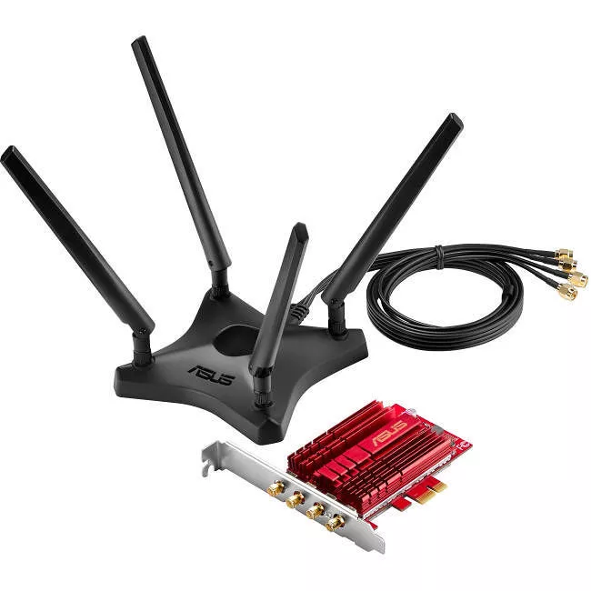 ASUS PCE-AC88 IEEE 802.11ac Wi-Fi Adapter for Desktop Computer