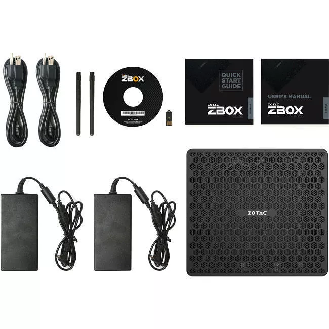 ZOTAC ZBOX-EN1080-U ZBOX E MAGNUS EN1080 VR Ready Mini PC - Intel Core i7-6700 3.40 GHz DDR4 SDRAM