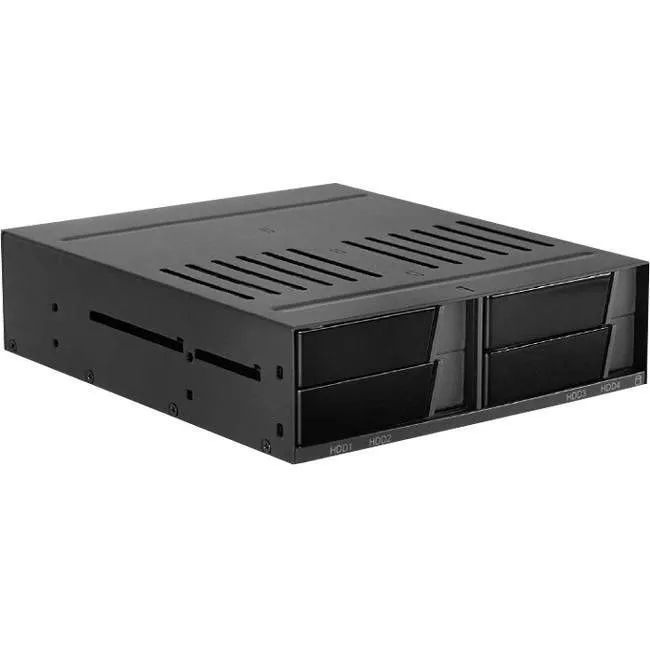 iStarUSA BPX-124-SA Drive Enclosure Rack-mountable - Black