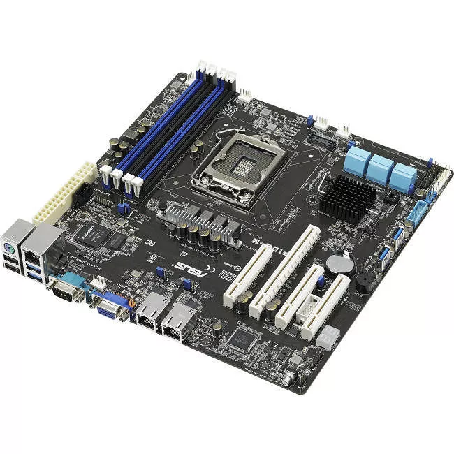 ASUS P10S-M Server Motherboard - 1x Socket H4 LGA-1151 - Intel C232 - 4x DDR4 - RAID - 1x PCIe x16 - Micro ATX