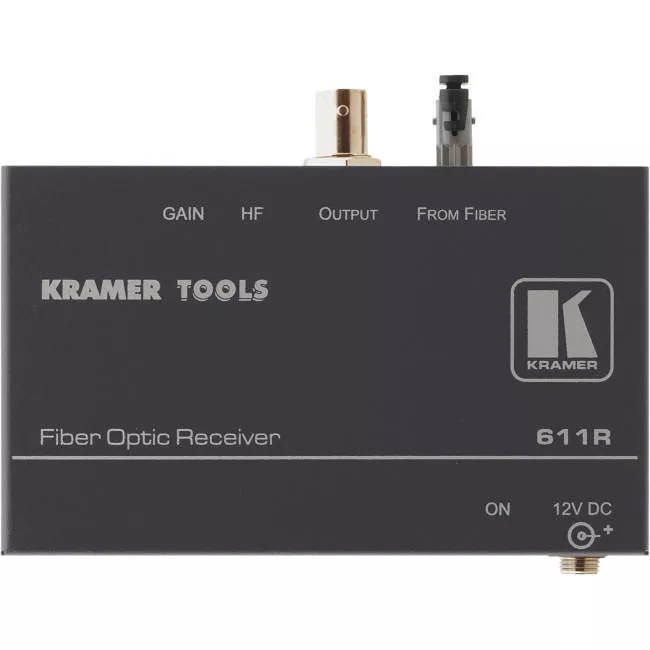 Kramer 611R Composite Video over Fiber Optic Receiver (Requires 611T)