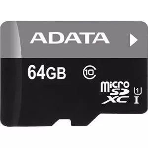 ADATA ASDX64GUICL10-B Premier 64 GB Class 10/UHS-I microSDXC