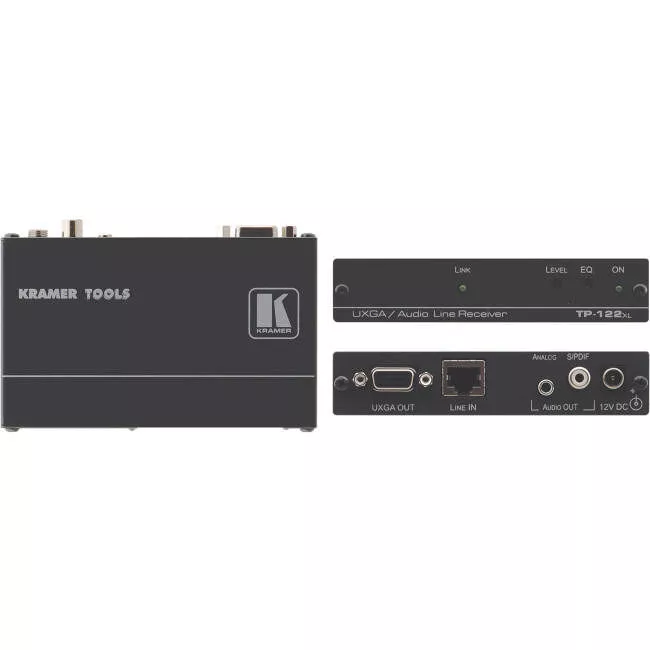 Kramer TP-122XL Computer Graphics Video & Stereo Audio over Twisted Pair Receiver