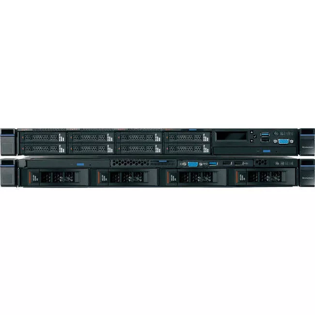 Lenovo 5463F2U System x3550 M5 1U Rack Server - 16 GB RAM HDD SSD - 1 x Xeon E5-2640 v3