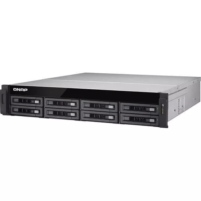 QNAP TS-EC880U-E3-4GE-R2-US 8-bay High Performance Unified Storage with Built-in 10GbE