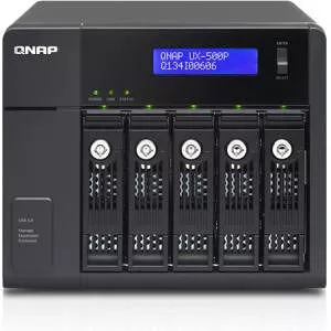 QNAP UX-500P Drive Enclosure - USB 3.0 Host Interface Tower