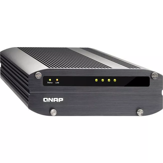 QNAP IS-453S-8G-US 4-bay Compact & Fanless Quad-core Industrial NAS for Harsh Environments
