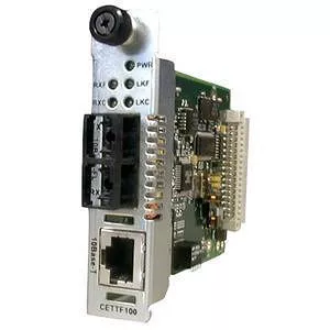 Transition Networks CETTF1013-105 Ethernet Point System 10BASE-T to 10BASE-FL Media Converter