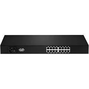 TRENDnet TPE-3016L 16-Port Gigabit Ethernet 250 Watt AV PoE+ Switch