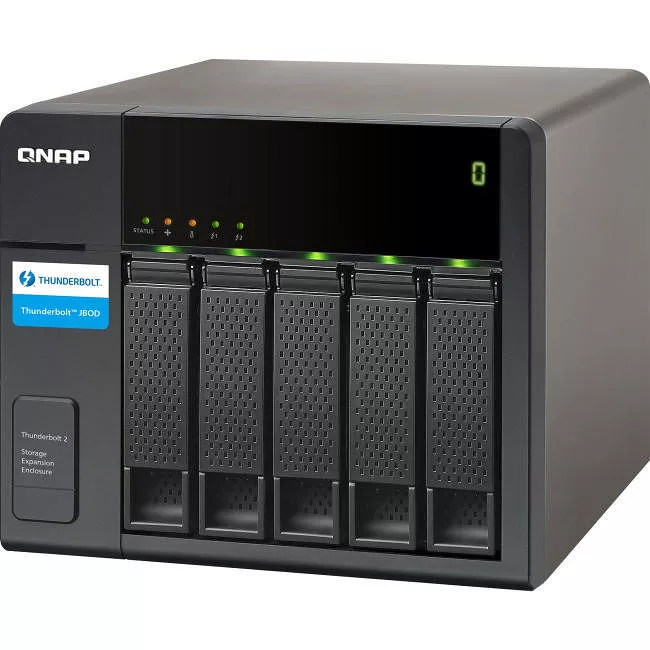 QNAP TX-500P-US TX-500P Drive Enclosure - Thunderbolt 2 Host Interface Tower
