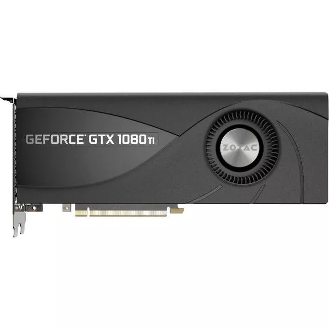ZOTAC ZT-P10810B-10P GeForce GTX 1080 Ti Graphic Card - 1.48 GHz Core - 11 GB GDDR5X - Dual Slot