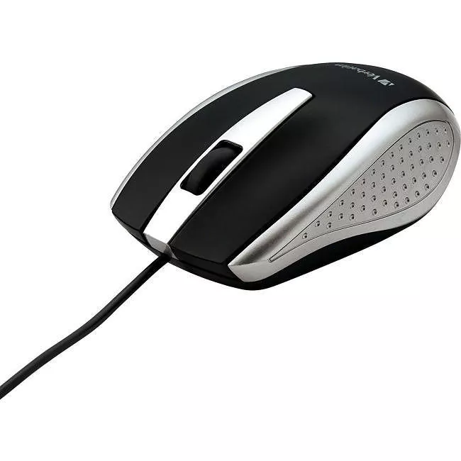 Verbatim 99741 Corded Notebook Optical Mouse - Silver