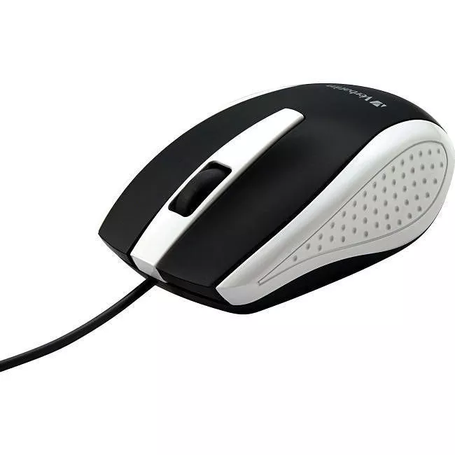 Verbatim 99740 Corded Notebook Optical Mouse - White