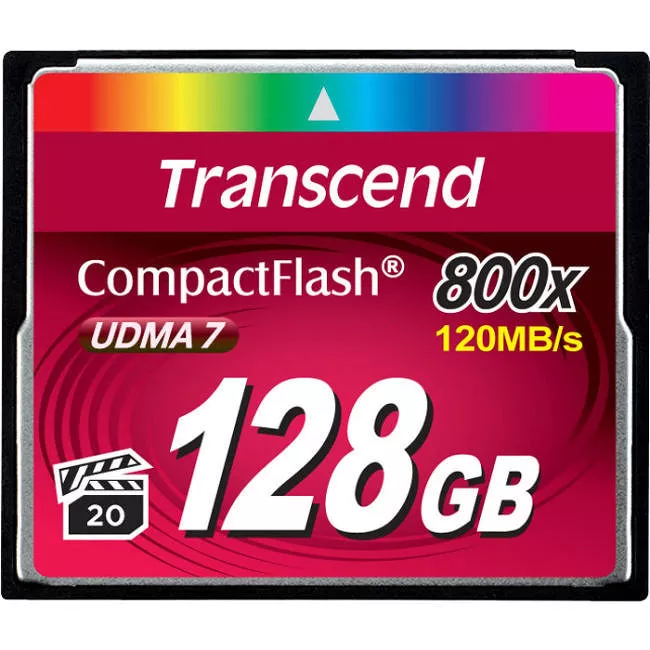 Transcend TS128GCF800 Premium 128 GB CompactFlash