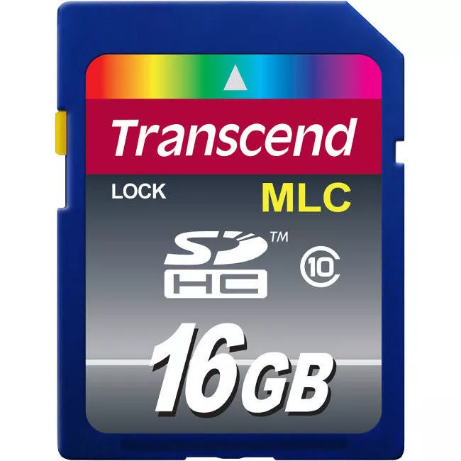 Transcend TS16GSDHC10M 16 GB SDHC Class 10 Card (MLC)