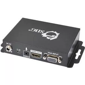 SIIG CE-H21Y11-S1 VGA & Audio to HDMI Converter Scaler
