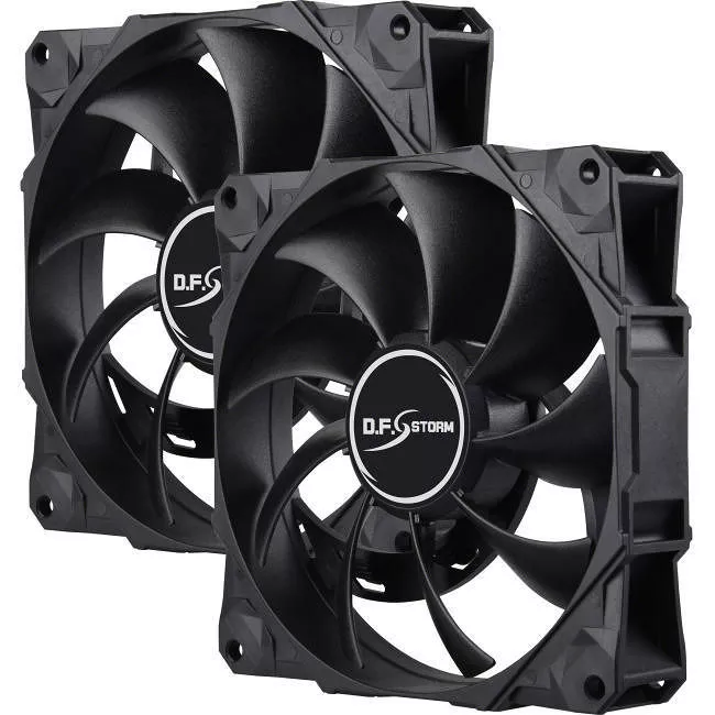 Enermax UCDFS12P-T D.F. STORM UCDFS12P Cooling Fan - Case - Twin Pack