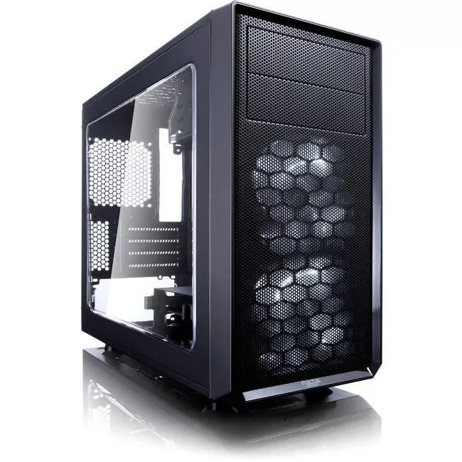 Fractal Design FD-CA-FOCUS-BK-W Focus G Computer ATX Mid Computer Case