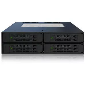 ICY DOCK MB994SP-4S 4x Drive Bay Adapter Internal - Matte Black