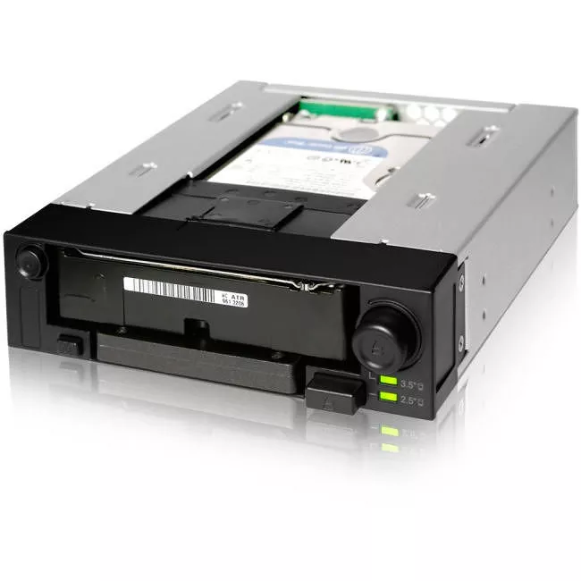 ICY DOCK MB971SP-B Drive Bay Adapter Internal - Black