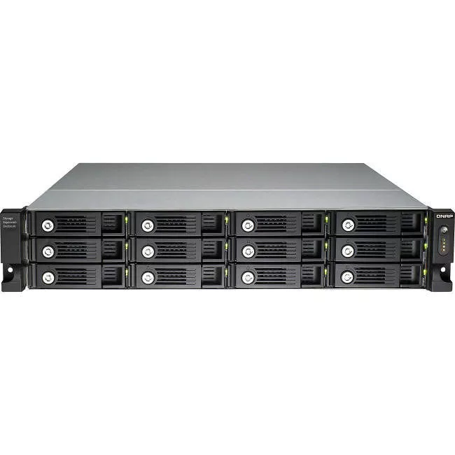 QNAP UX-1200U-RP Drive Enclosure - USB 3.0 Host Interface Rack-mountable