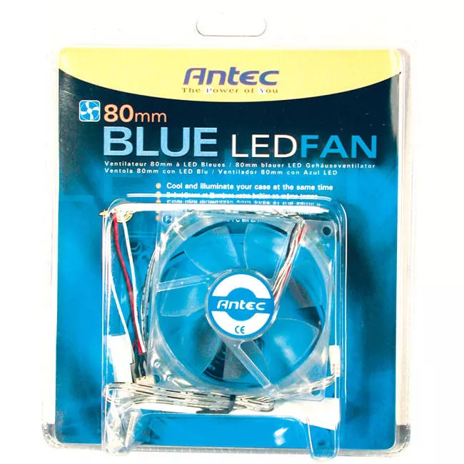 Antec BLUE LED 80MM FAN Blue LED Case Fan
