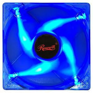 Rosewill RFA-120-BL 120mm 4 Blue LEDs LED Case Fan
