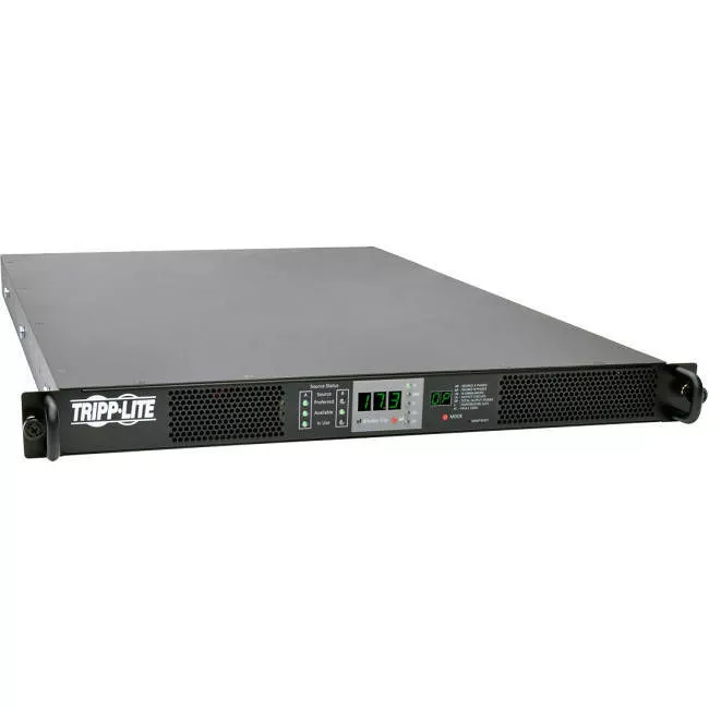 Tripp Lite PDU360AT6G60 PDU 3-Phase Monitored ATS 208V 17.3kW 2 IEC 309 60A 1URM TAA