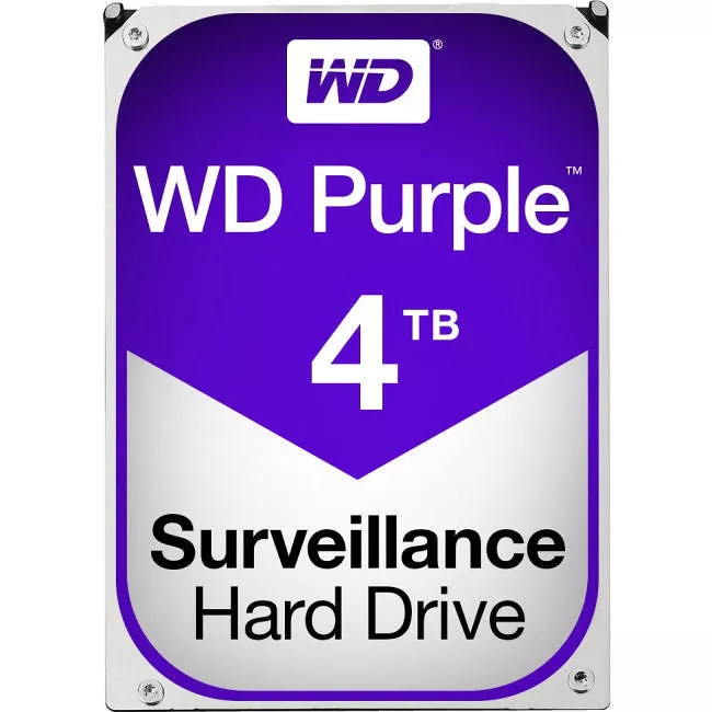 WD WD40PURZ Purple Hard Drive - 4 TB - 64 MB - 3.5 - SATA - 5400