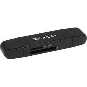 StarTech SDMSDRWU3AC USB 3.0 Memory Card Reader/Writer for SD and microSD Cards
